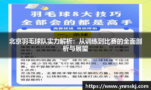 北京羽毛球队实力解析:从训练到比赛的全面剖析与展望
