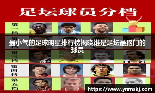 最小气的足球明星排行榜揭晓谁是足坛最抠门的球员
